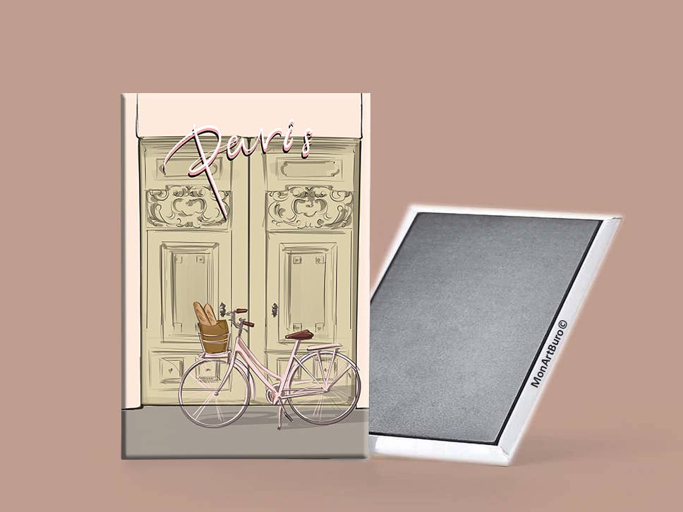 MonArtBuro – wholesale Magnet – Paris-themed fridge magnets9
