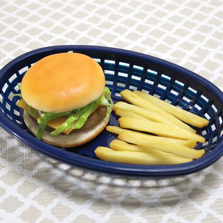 Supreme Housewares - Wholesale Basket - 6-Piece Patriotic Burger Basket1