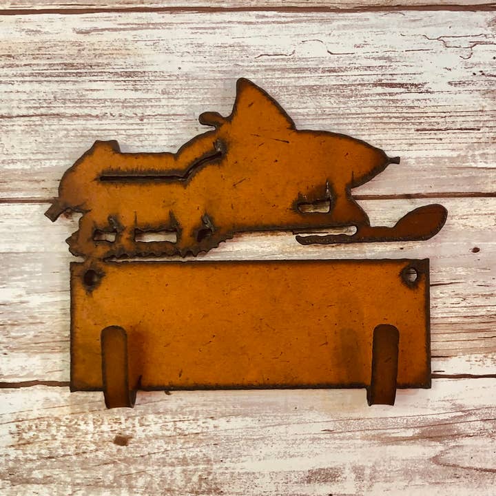 Universal Ironworks USA - Wholesale Wall Hook - Snowmobile Lodge Double Key Hook0