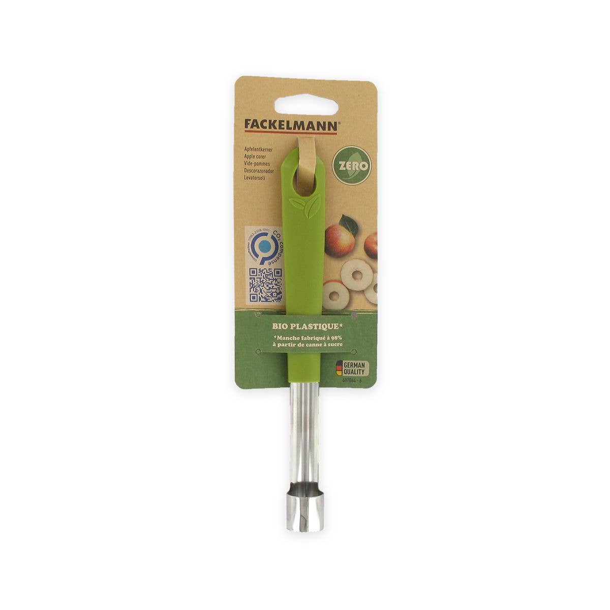 Zenker – wholesale Kitchen tool/gadget – Biobased plastic apple corer Fackelmann Zero Range4