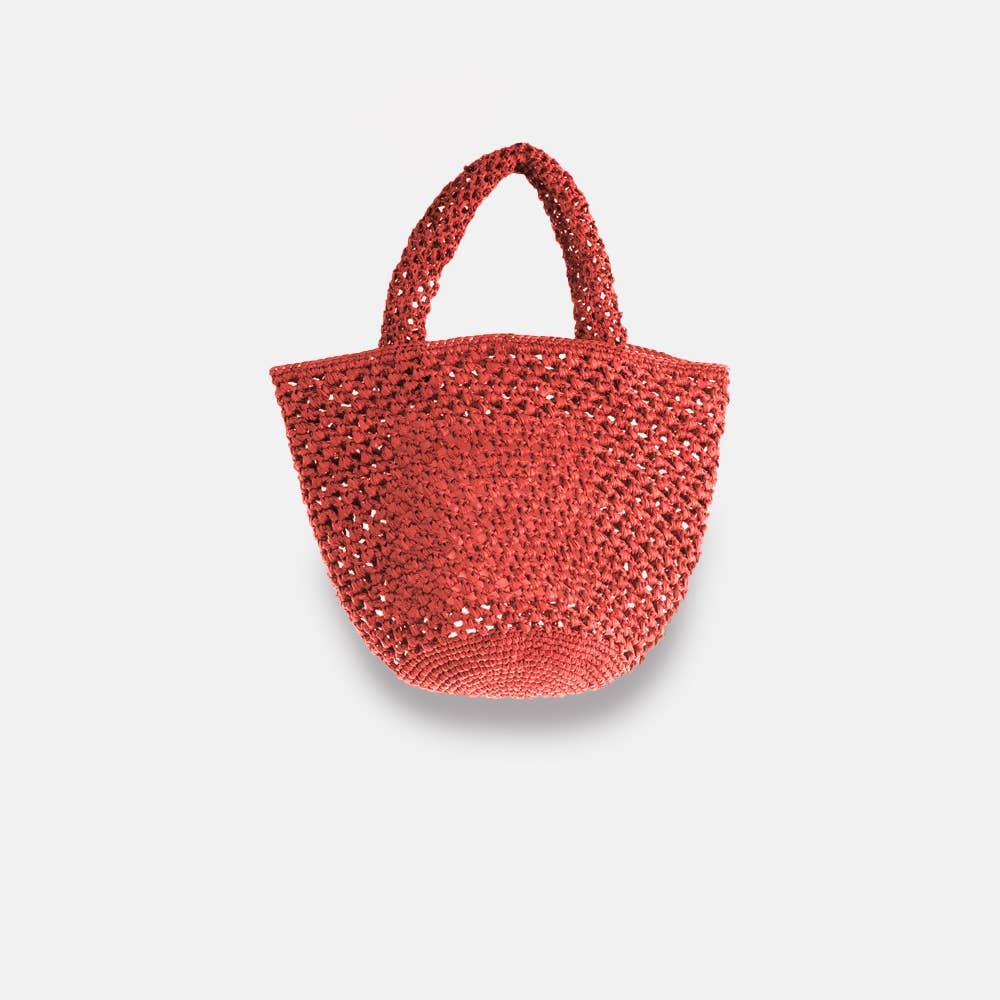 SANS-ARCIDET PARIS - Wholesale Beach Bag - Kapity Lacy SS23 - Classic openwork raffia basket10