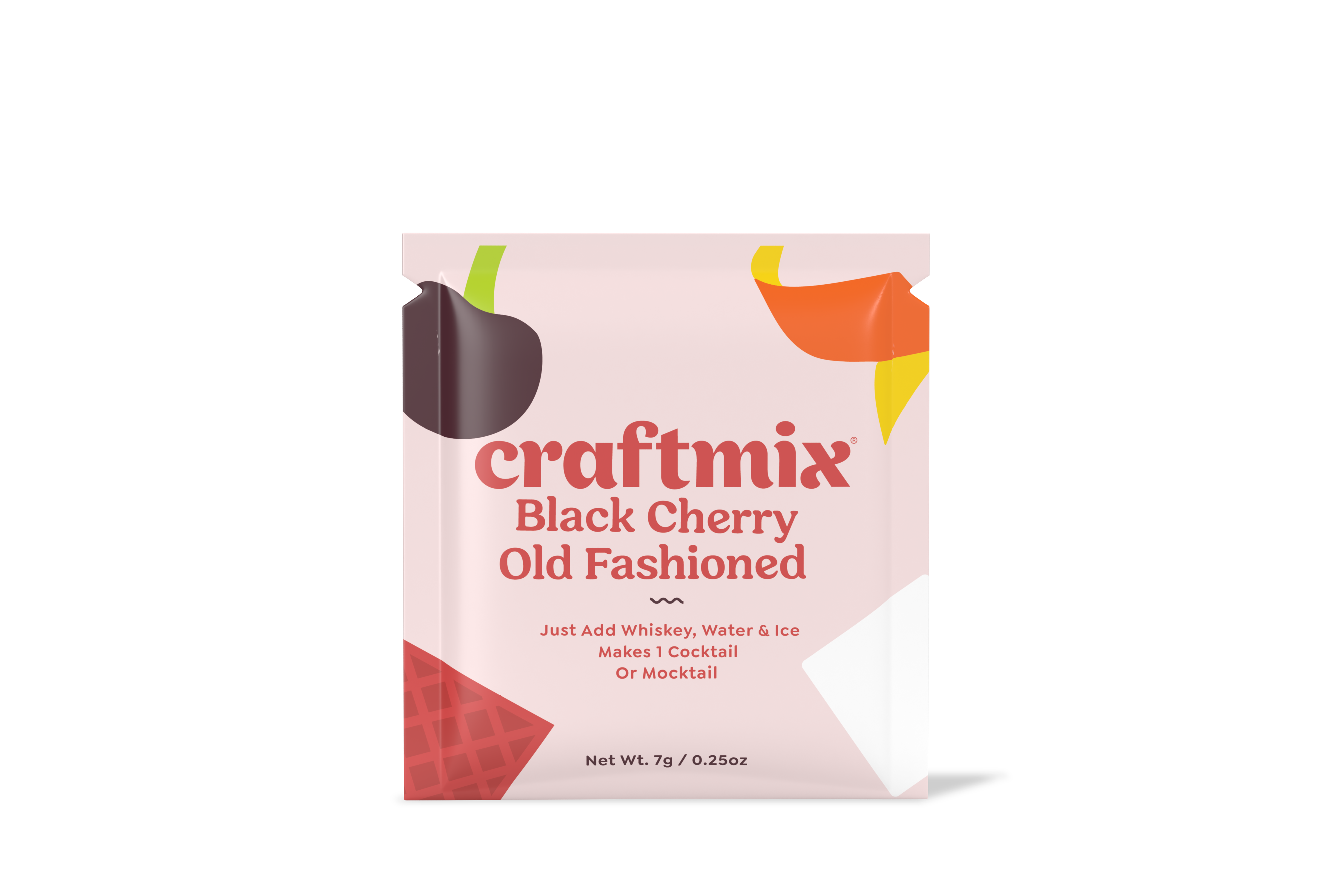 Craftmix - Wholesale Cocktail Mix/Syrup - Black Cherry Old Fashioned Mixer - Singles / Caddy Refills1