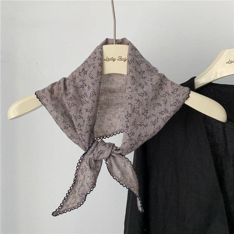 Ekartini - Wholesale Scarf - Women's - Printed Triangle Scarf3