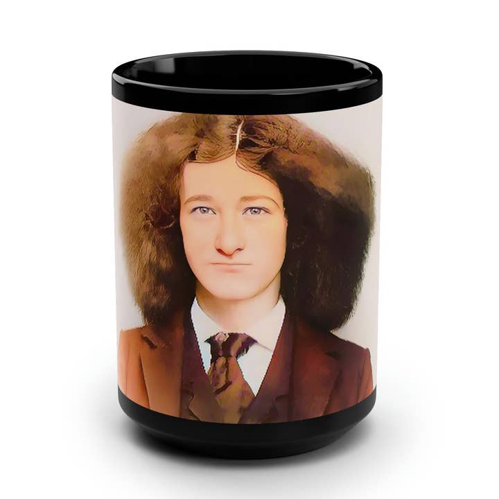 celibataire 033 | Svart mugg, 15oz för wholesale av Walt & Pete