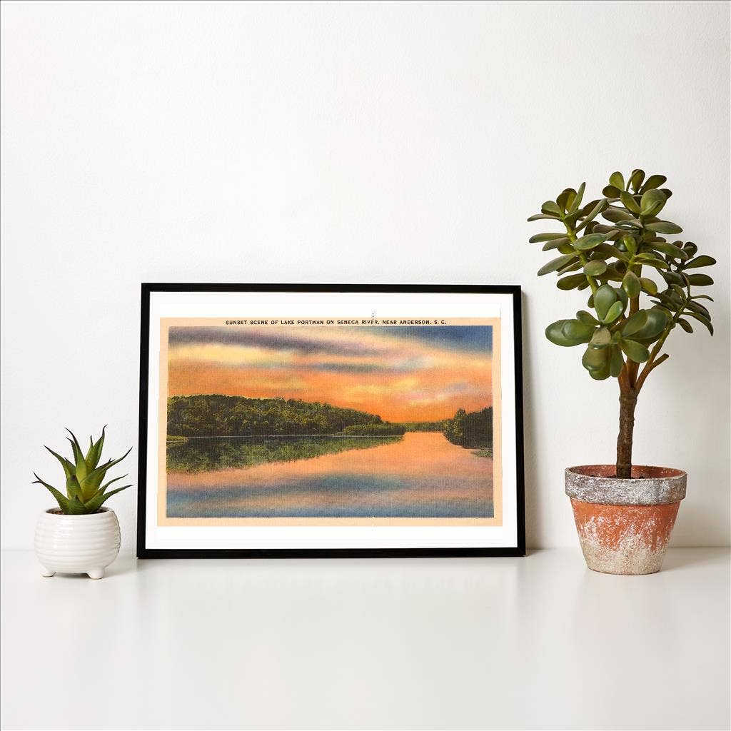 Found Image Press - Wholesale Art Print - Art Print SC-61 Lake Portman, Anderson1