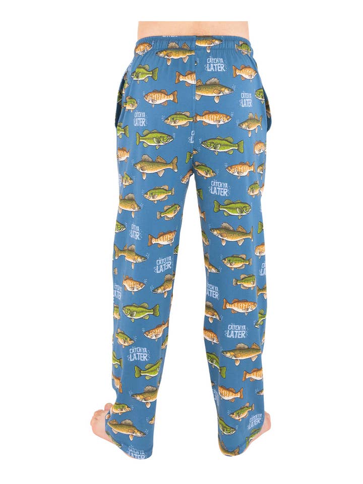 Lazy One - Vente Bas de pyjama – homme - Pantalon de pyjama de pêche pour hommes3