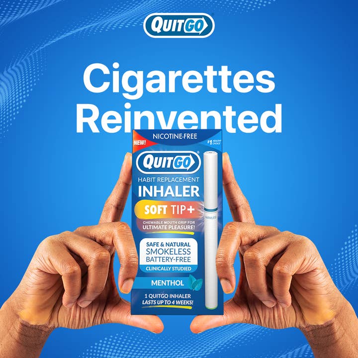 QuitGo – Großhandel Aromatherapie-Inhalatoren – QuitGo Menthol-Inhalator — Ersatz zur Gewohnheit, um mit dem Rauchen aufzuhören