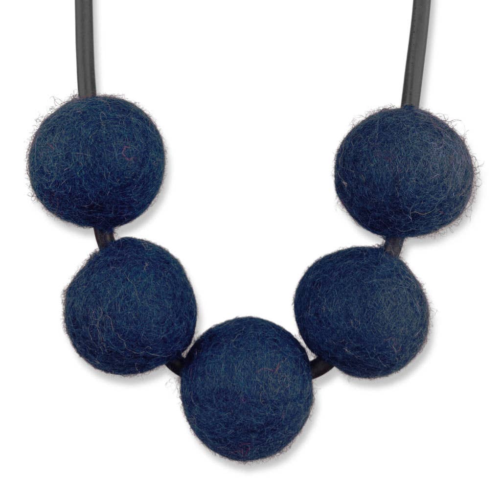 Frank Ideas – wholesale Bib necklace – FELT, bold color, fashion statement necklace CHUNKY 58