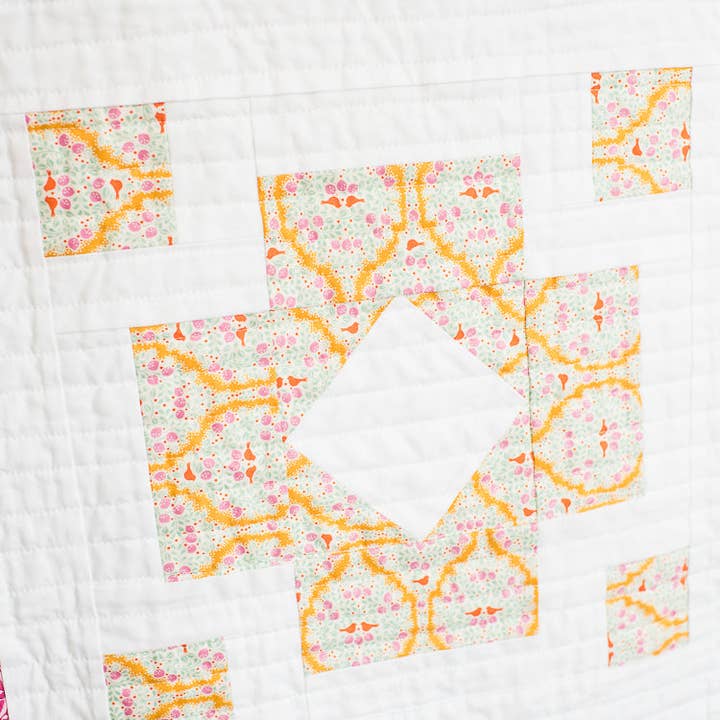 Quilty Love - Wholesale Craft Sewing Kit - Diamond Lanterns PAPER Quilt Pattern4