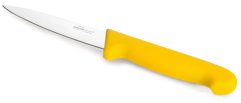 LACOR MENAJE PROFESIONAL S.L. - Wholesale Kitchen/Utility Knife - Yellow Peeling Knife 10 cm0
