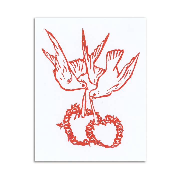 Sapphorica Creations- Dove Hearts kunstkort for engroshandel hos Sapphorica Creations