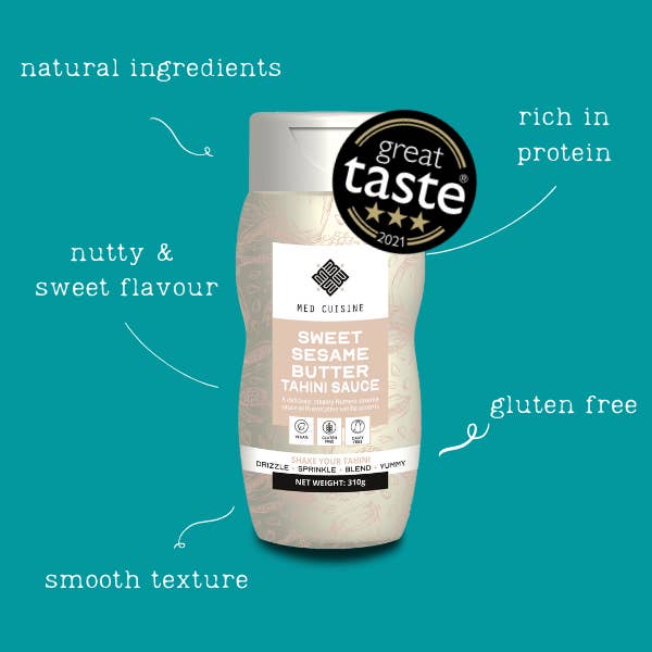 Med Cuisine EU - Wholesale Sauce - Sweet Sesame Butter Tahini Sauce - 310Gr1