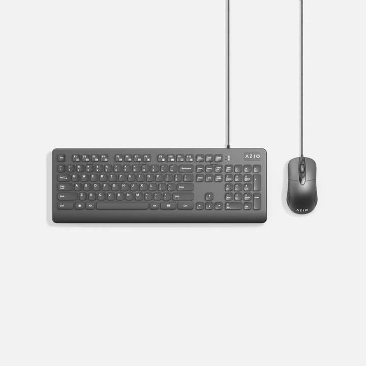 Antimicrobial Keyboard and Mouse Combo for wholesale by Azio