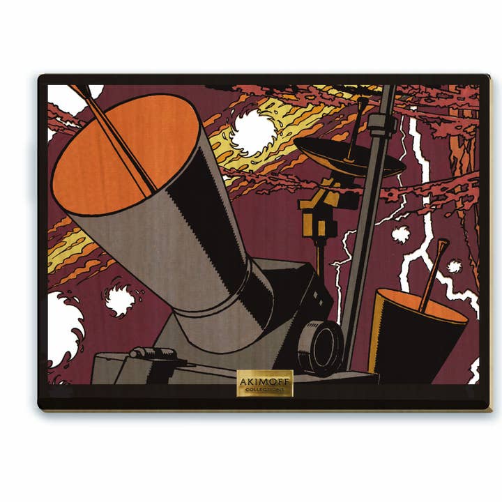 WOODEN COLLECTION BOARD - METEORS for wholesale by Akimoff Collections