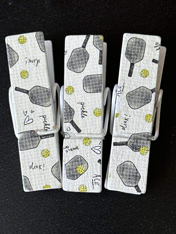 NOUVEAU Clips à chips pour le pickleball pour la vente par NanCBeeCreations