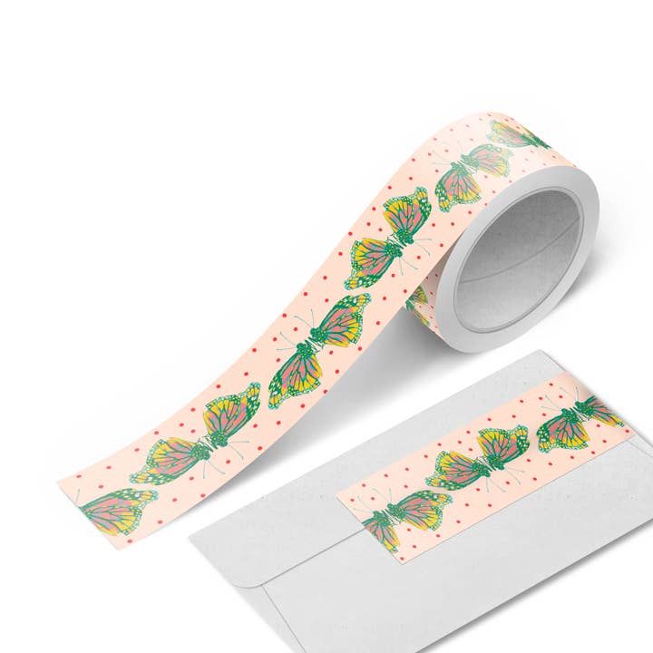 Migration 1 inch Washi Tape | eco-friendly, 25.4mm x 10m, easy-tear for wholesale by Rebecca Jane Woolbright