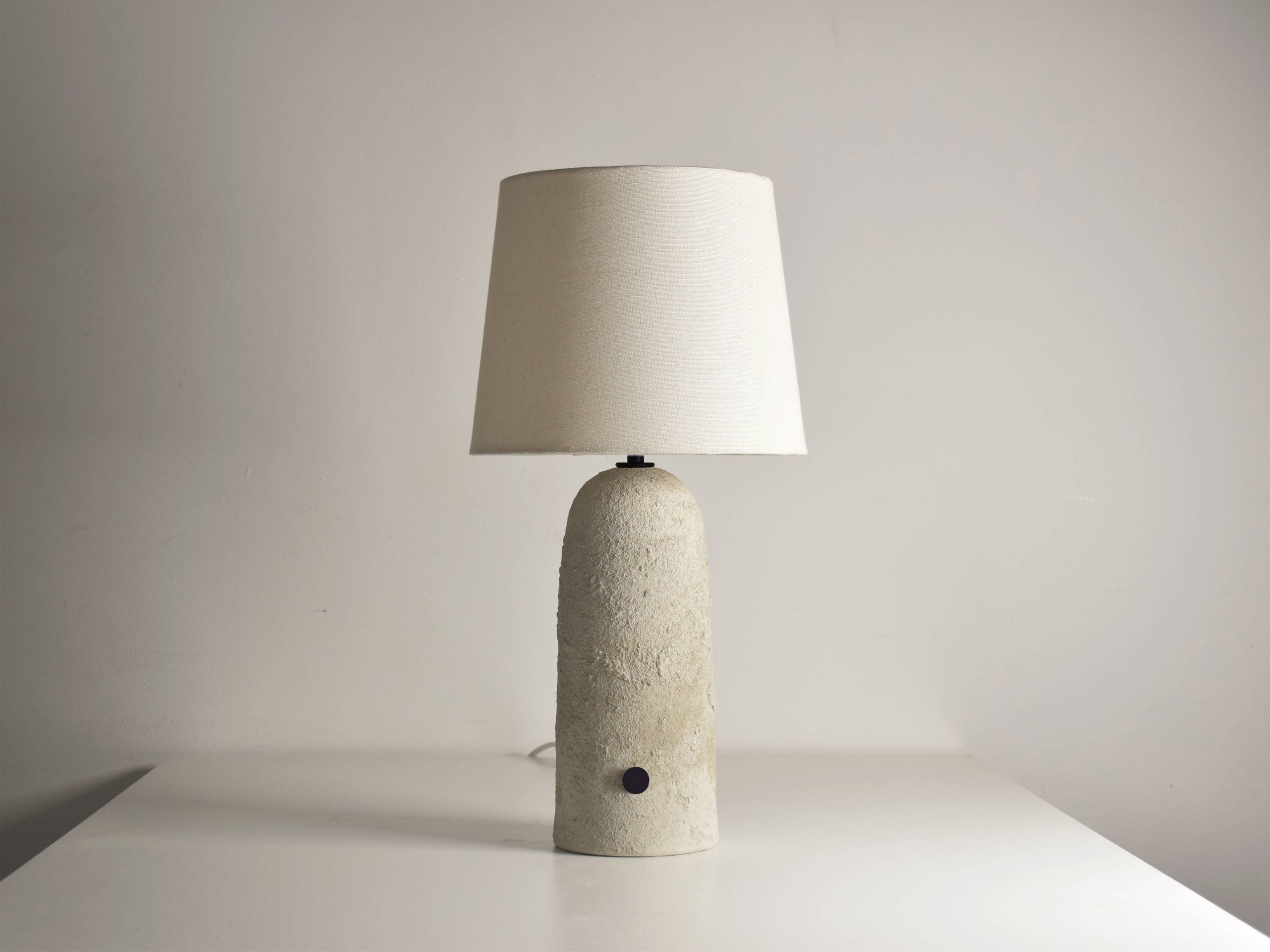 DEBARRO - Furniture | Lamps | Ceramics | Handmade - Wholesale Accent/Desk Lamp - Armona Concrete - Handmade Dimmable Lamp3
