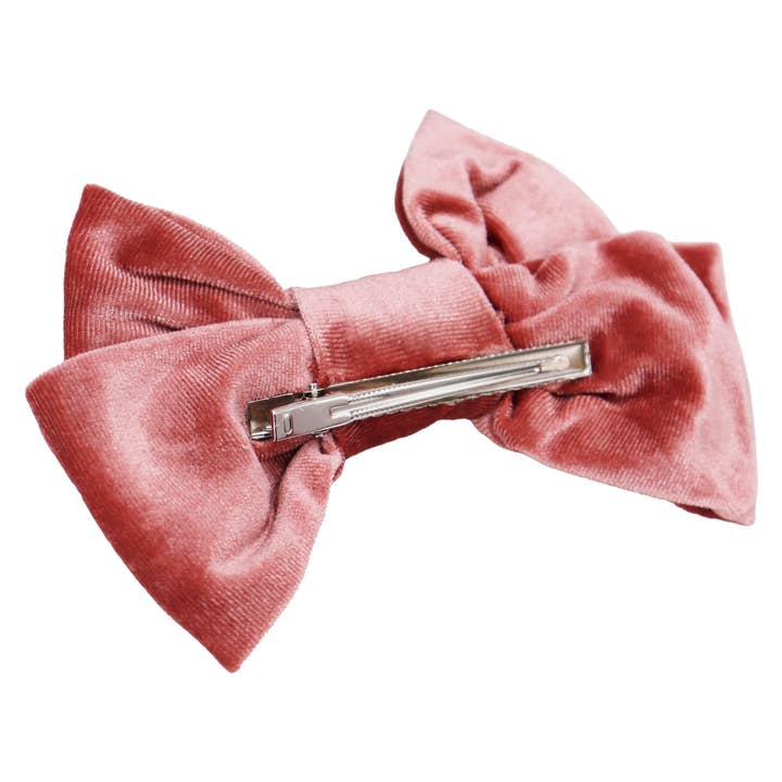 Cap Zone - Wholesale Hair Bow - Women's - Velvety Thick Bow Knot Ribbon Hair Clip5
