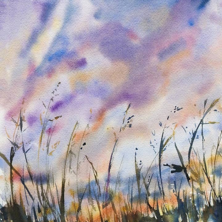 Jess Buckholtz Art - Wholesale Art Print - New Zealand Sunset