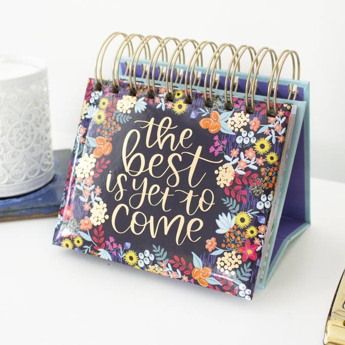bloom daily planners - Wholesale Calendar - Best Is Yet To Come Daily Desk Easel4
