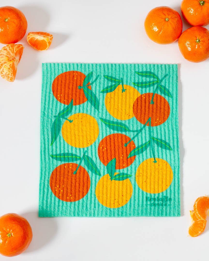 Ecologie - Wholesale Dishcloth - Oranges Swedish Dishcloth2