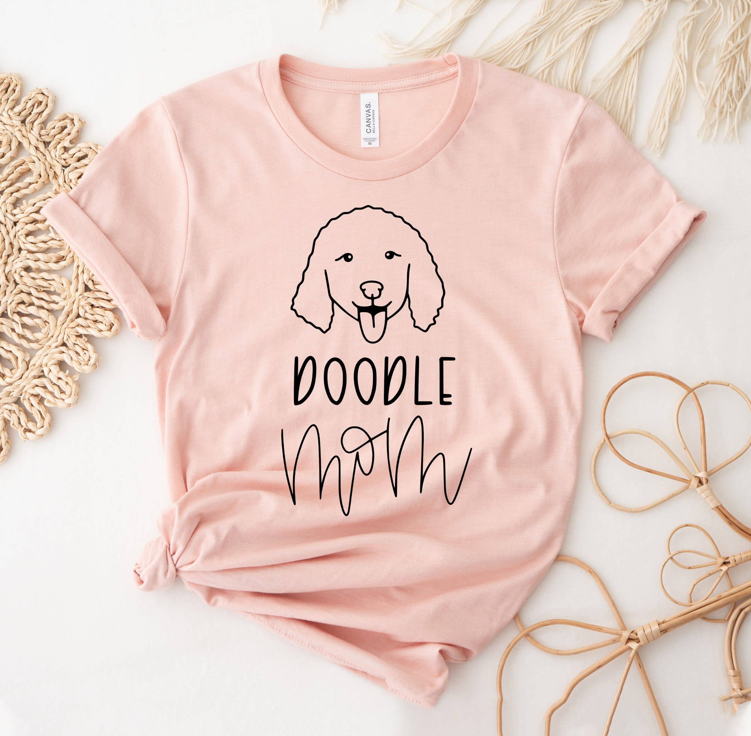 VibeClothing - Wholesale Screen Printed T-Shirt - Women's - Doodle Mom T-shirt