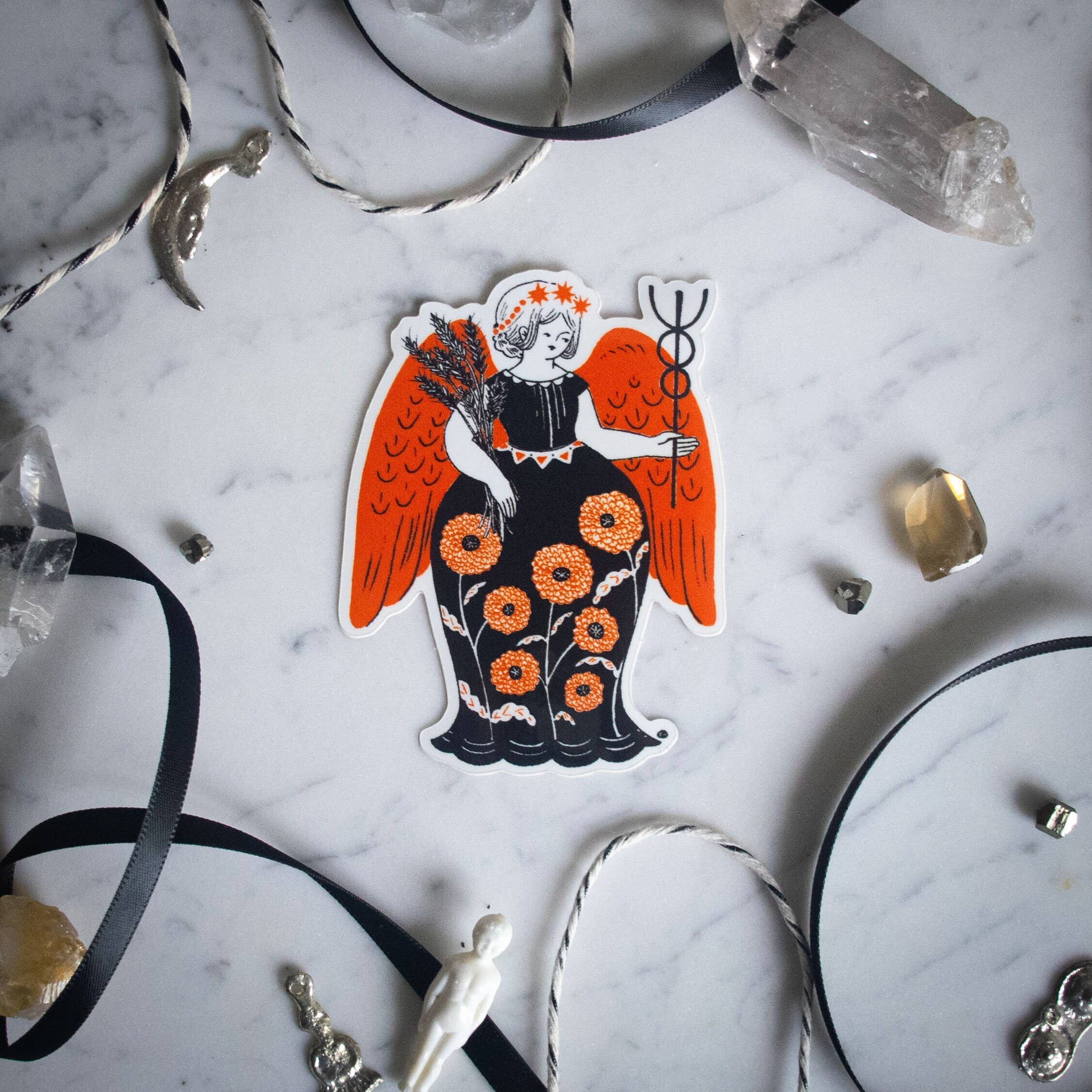 Po Yan Leung - Wholesale Sticker - "Virgo" Vinyl Sticker0