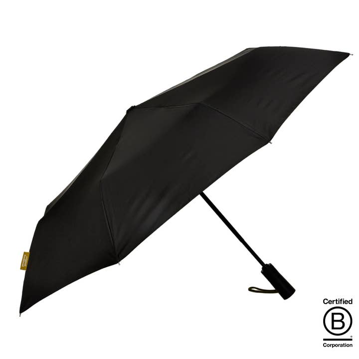 The Daily - Black Eco-Friendly Automatic Umbrella for wholesale by Original Duckhead USA