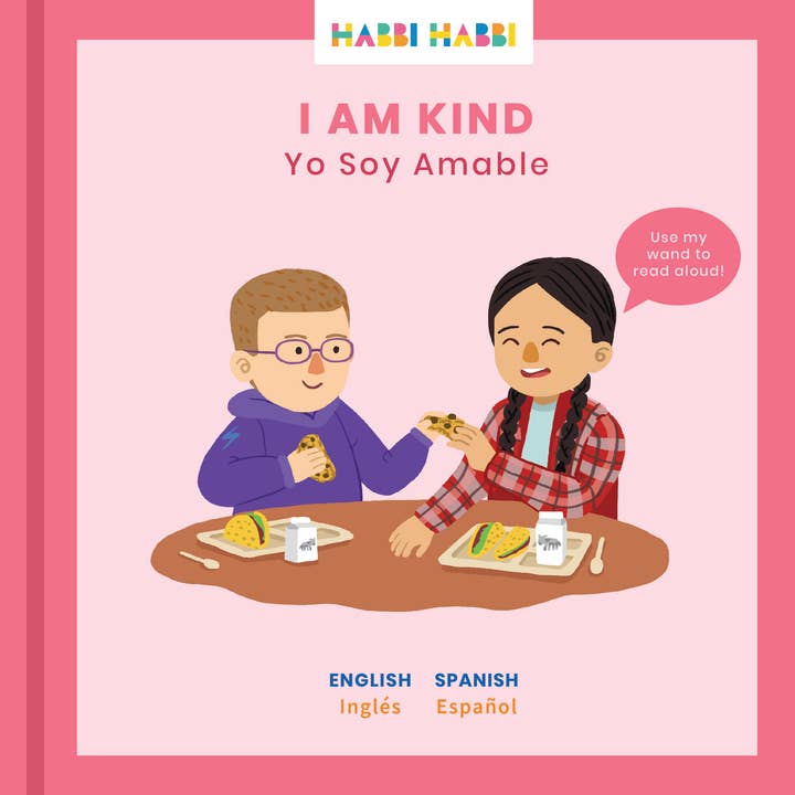 I Am Kind - Kids' Hardcover Book in Multiple Languages for wholesale by Habbi Habbi Bilingual Books