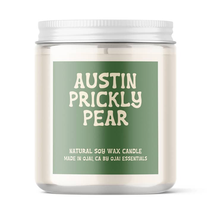 Vela de soja de tuna de Austin para venta al por mayor de Ojai Essentials