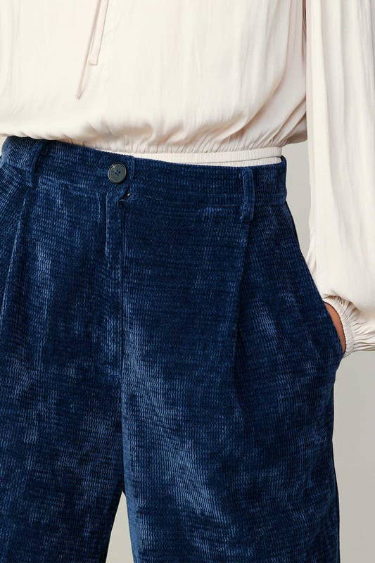 Current Air – wholesale Pants – Women's – Corduroy High Waist Wide Pants4