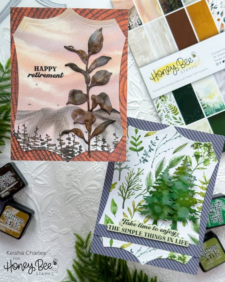 Honey Bee Stamps - Wholesale Rubber/Decorative Stamp - Be Still - 6x6 Photopolymer Stamp Set7