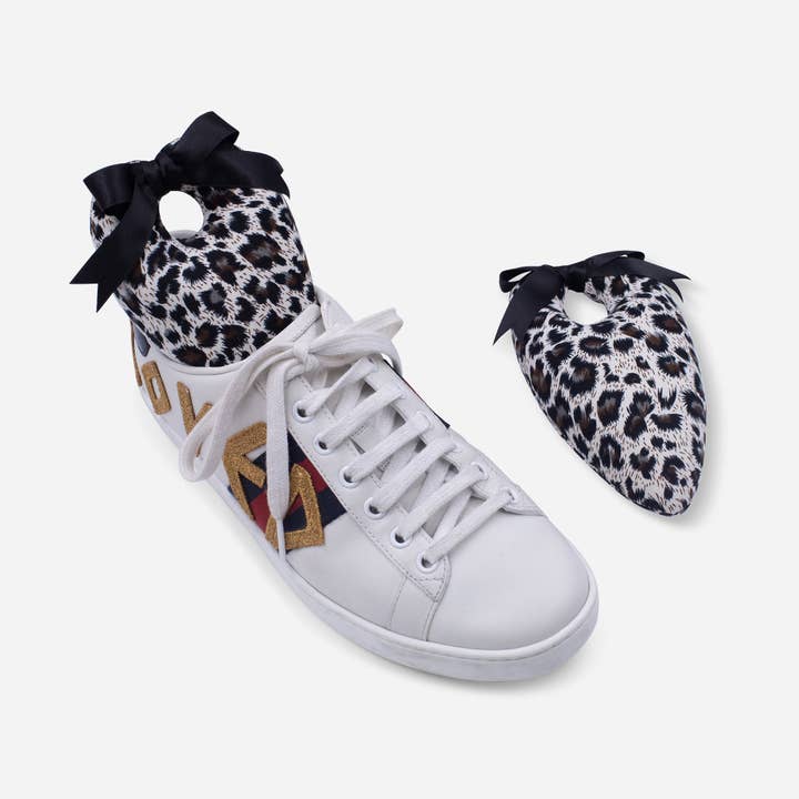 Safari Chic lange skofyldere for engroshandel hos Protect My Shoes