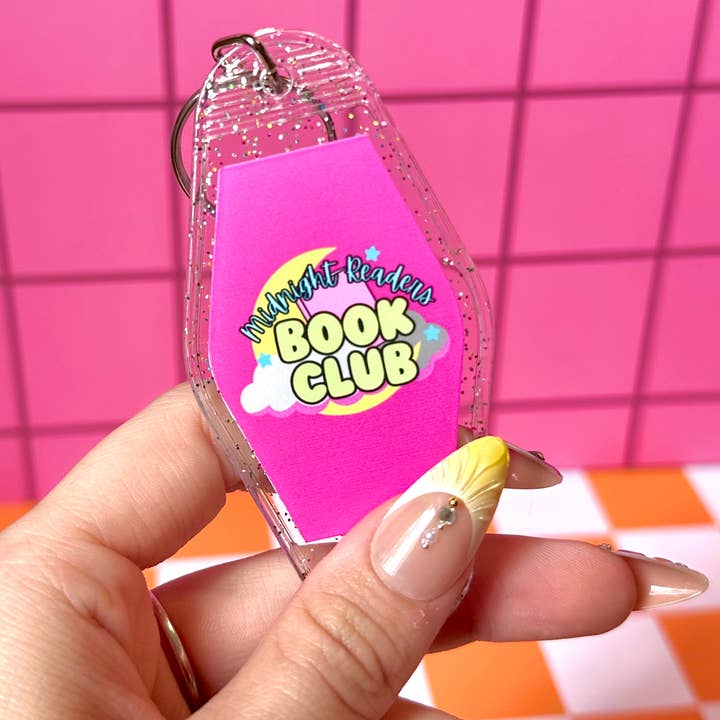 Bookstore Bookish Book Motel Keychain Acrylic Keychain and other Purchase Wholesale bookish keychain. Free Returns & Net 60 Terms on Faire trending on Faire.