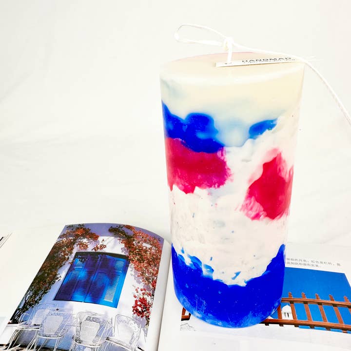 Poème en Cire — Egeo d’Été Wax Tableau for wholesale by Zenaural