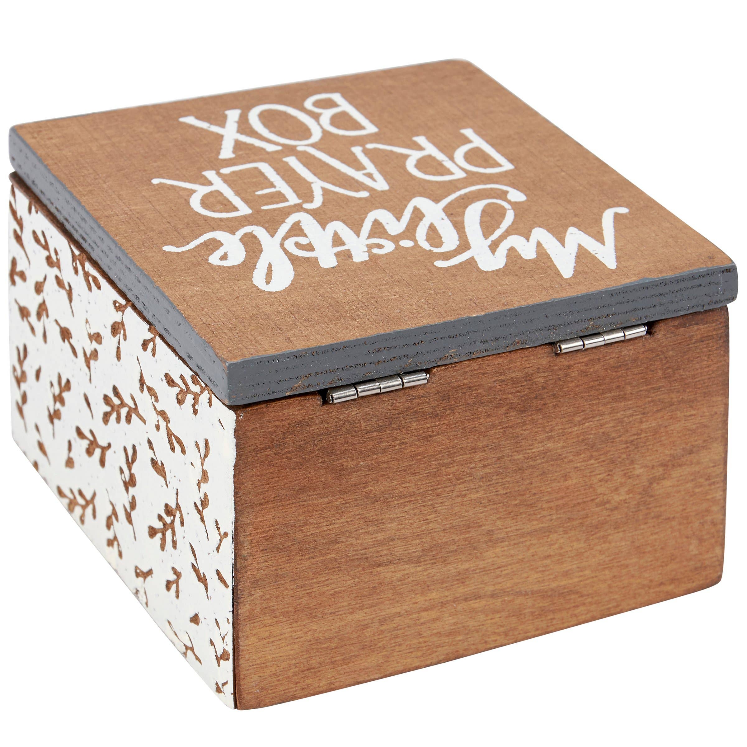Primitives by Kathy - Wholesale Decorative Box - My Little Prayer Box Hinged Box1