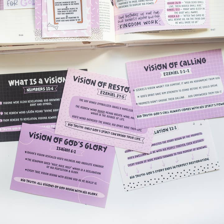 VIsions Mini Tip-in Sheet Bundle (Set of 5) for wholesale by Kingfolk Co