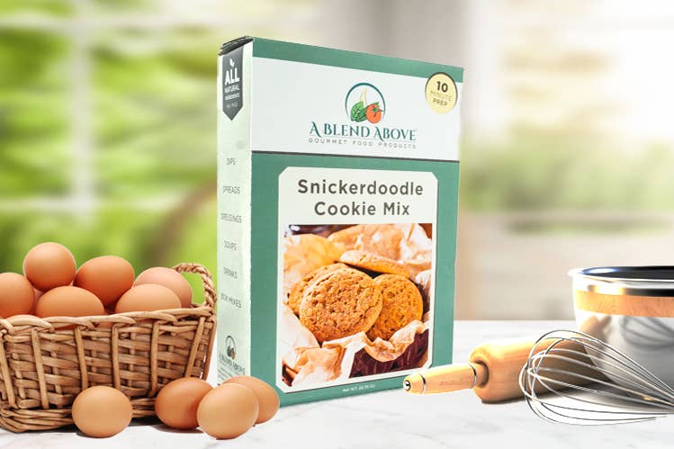 A Blend Above - Wholesale Cookie Mix - Snickerdoodle Cookie Mix1