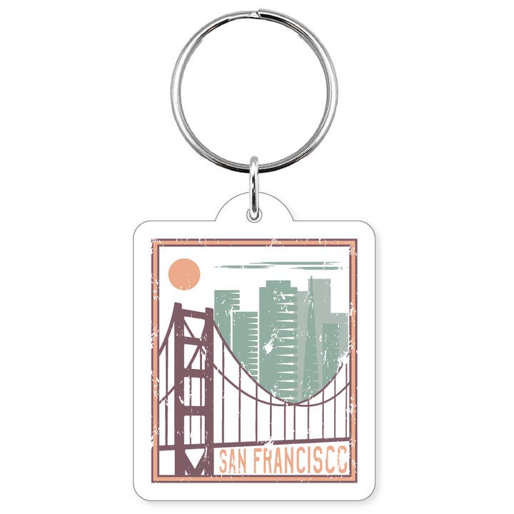 Morris Magnets - Wholesale Keychain - Unisex - Keychain - San Francisco Bridge 71