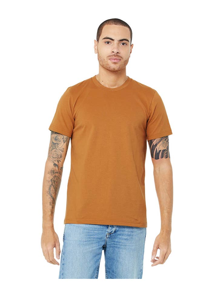 Print The Dream - Vendita all'ingrosso Maglietta - Uomo - Bella Canvas 3001 T-shirt, camicie bianche, camicie morbide unisex48