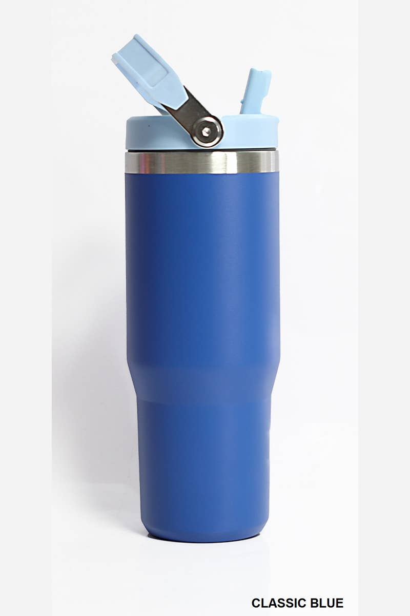 42POPS – Großhandel Thermotasse/-becher – 42POPS 30oz Edelstahlbecher mit Trinkhalm und Klappgriff29