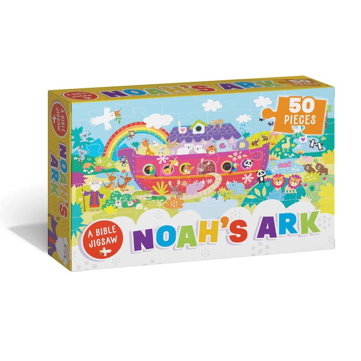 Noah’s Ark Jigsaw Puzzle - Children's 50 Piece Puzzle for wholesale by Robert Frederick Ltd