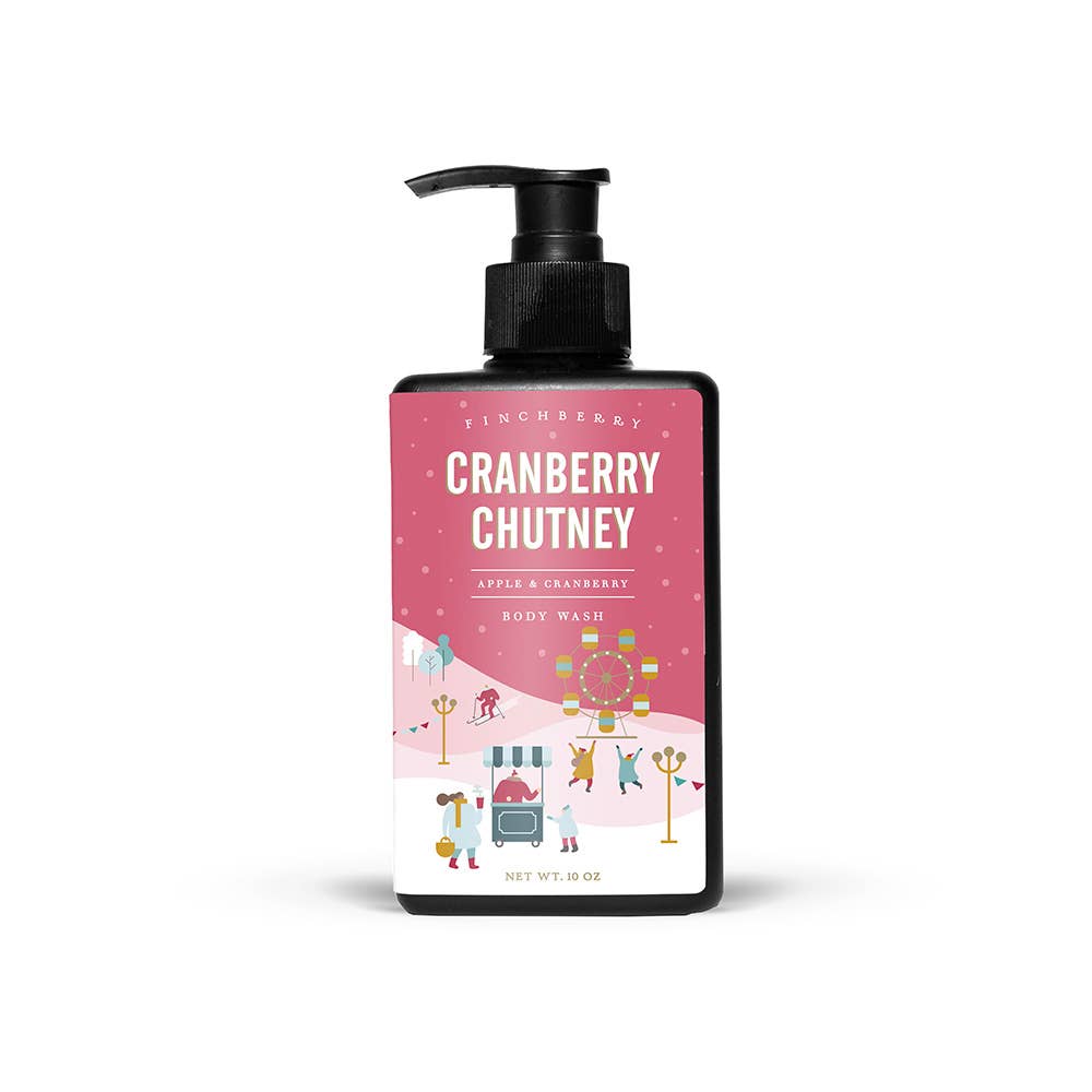FinchBerry - Wholesale Body Wash/Shower Gel - Cranberry Chutney Moisturizing Holiday Body Wash0