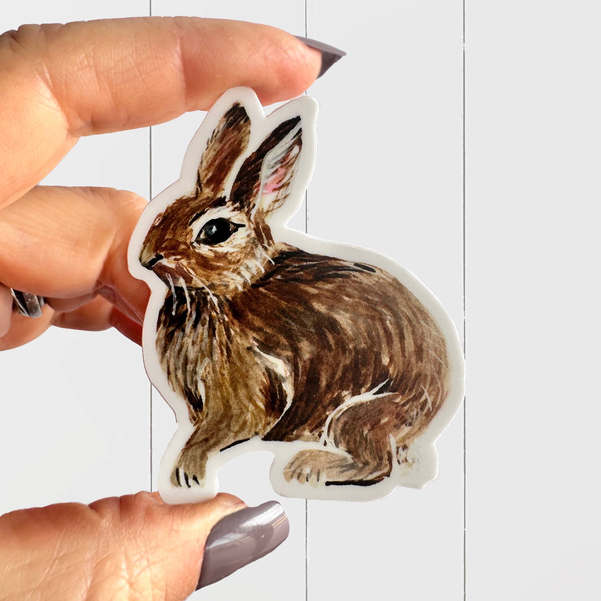 Mary M Spencer Design - Wholesale Sticker - Bunny Diecut Vinyl Sticker
0