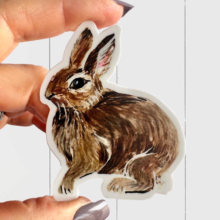 Mary M Spencer Design - Wholesale Sticker - Bunny Diecut Vinyl Sticker
0