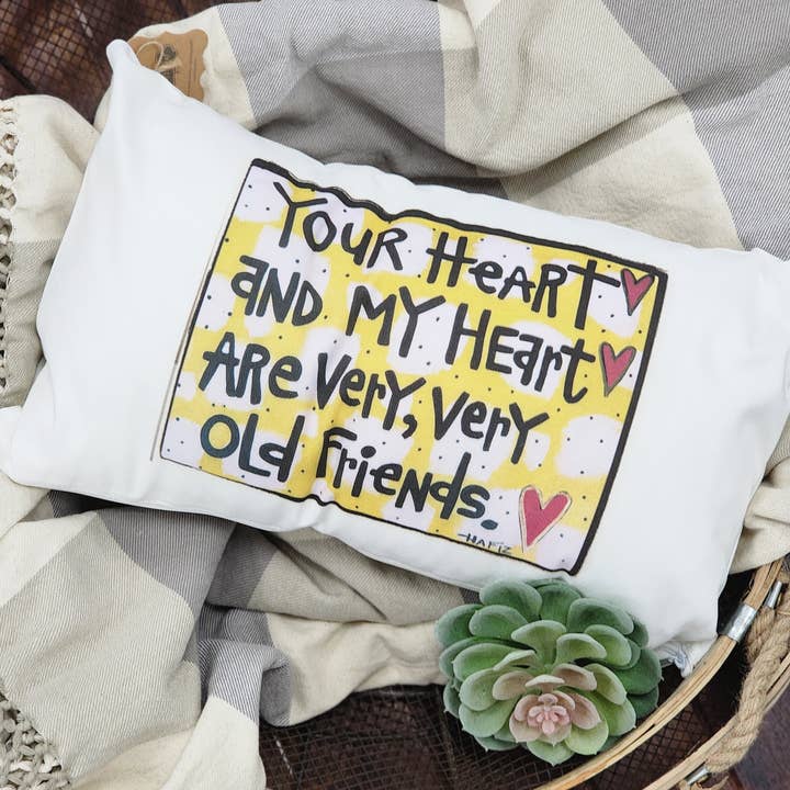 Almohada Your Heart para venta al por mayor de Julie Abbott Art
