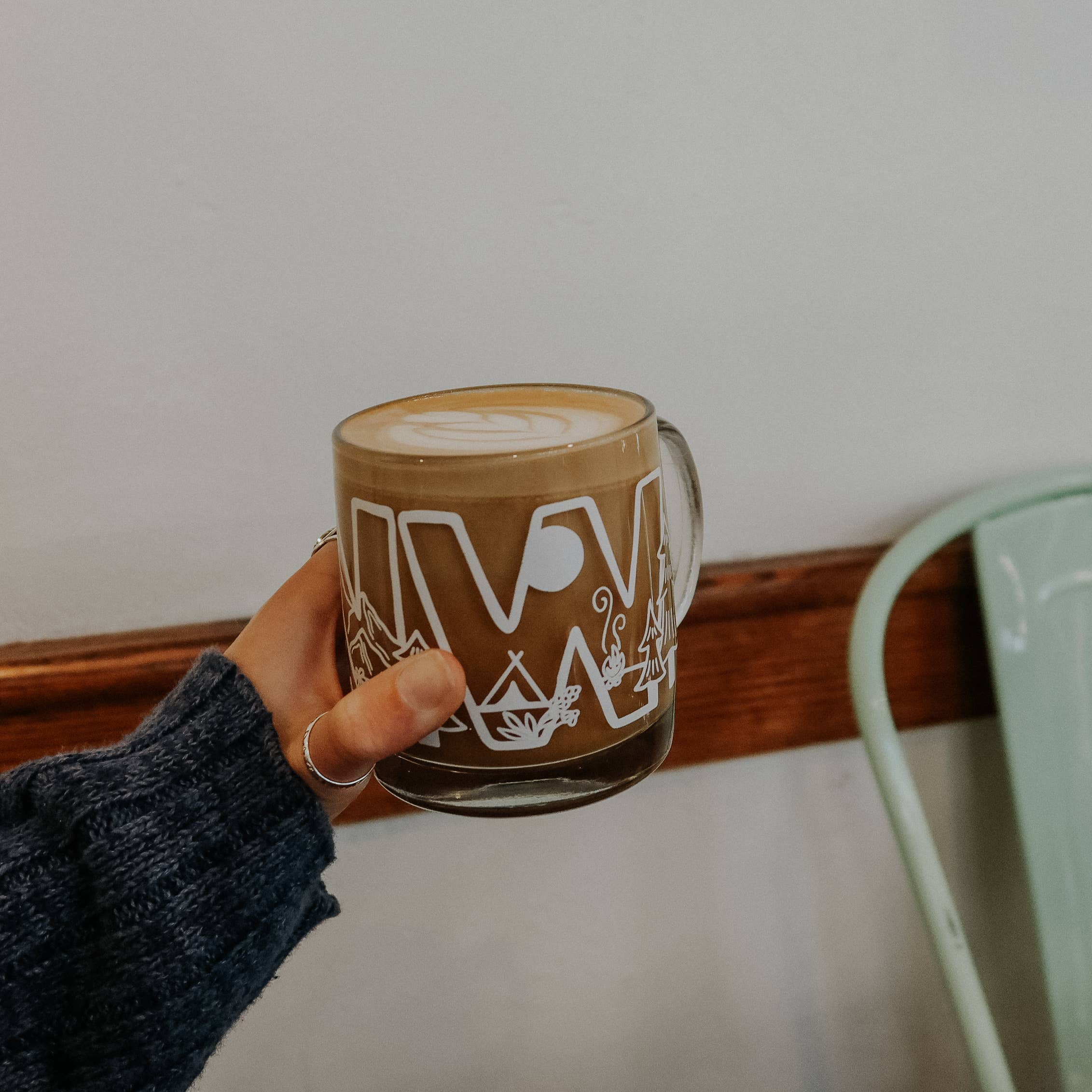 Sticker Girl - Wholesale Coffee Mug - PNW Mug2