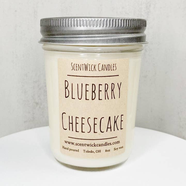 Blueberry Cheesecake Candle for wholesale by ScentWick Candles