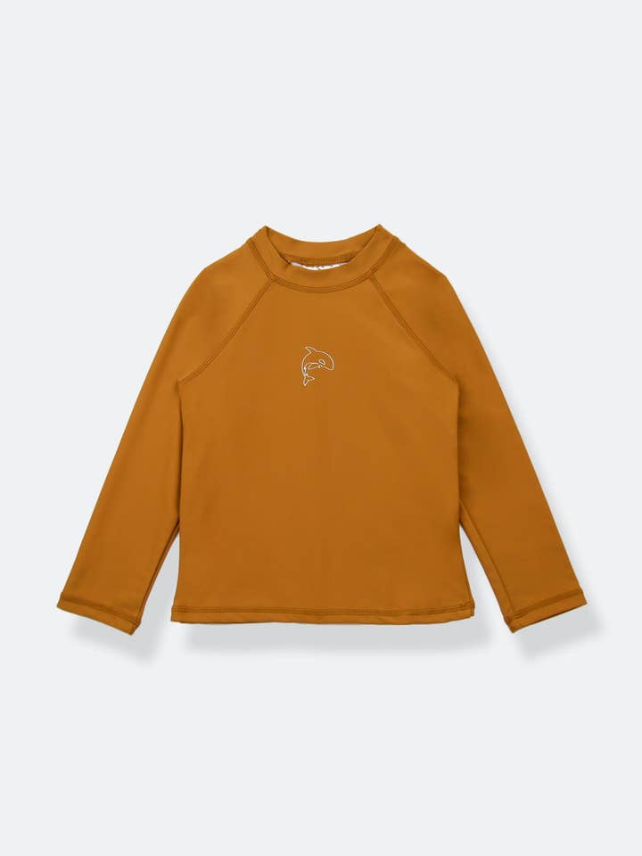 Long Sleeve Rashguard – Ginger for wholesale by KID.ORCA
