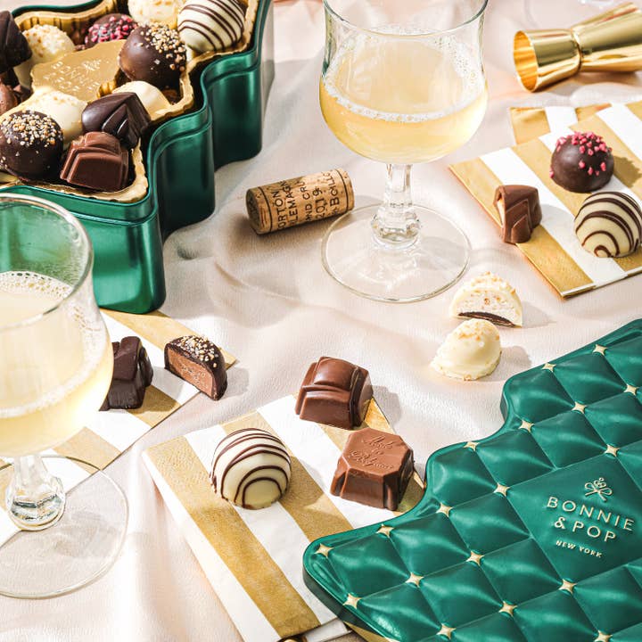 Bonnie & Pop - Wholesale Food Gift Basket - Festive Forest Belgian Truffle Tree4